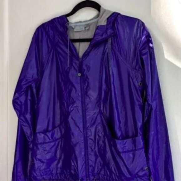 ATHLETA Purple Indio Beach Anorak Windbreaker Jacket Small - Picture 4 of 6